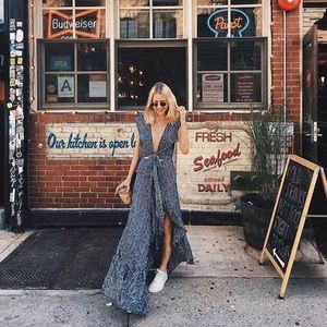 XIX Palms high waisted skirt